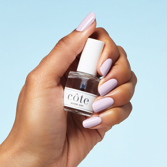 How to Dry Nail Polish Fast - Côte