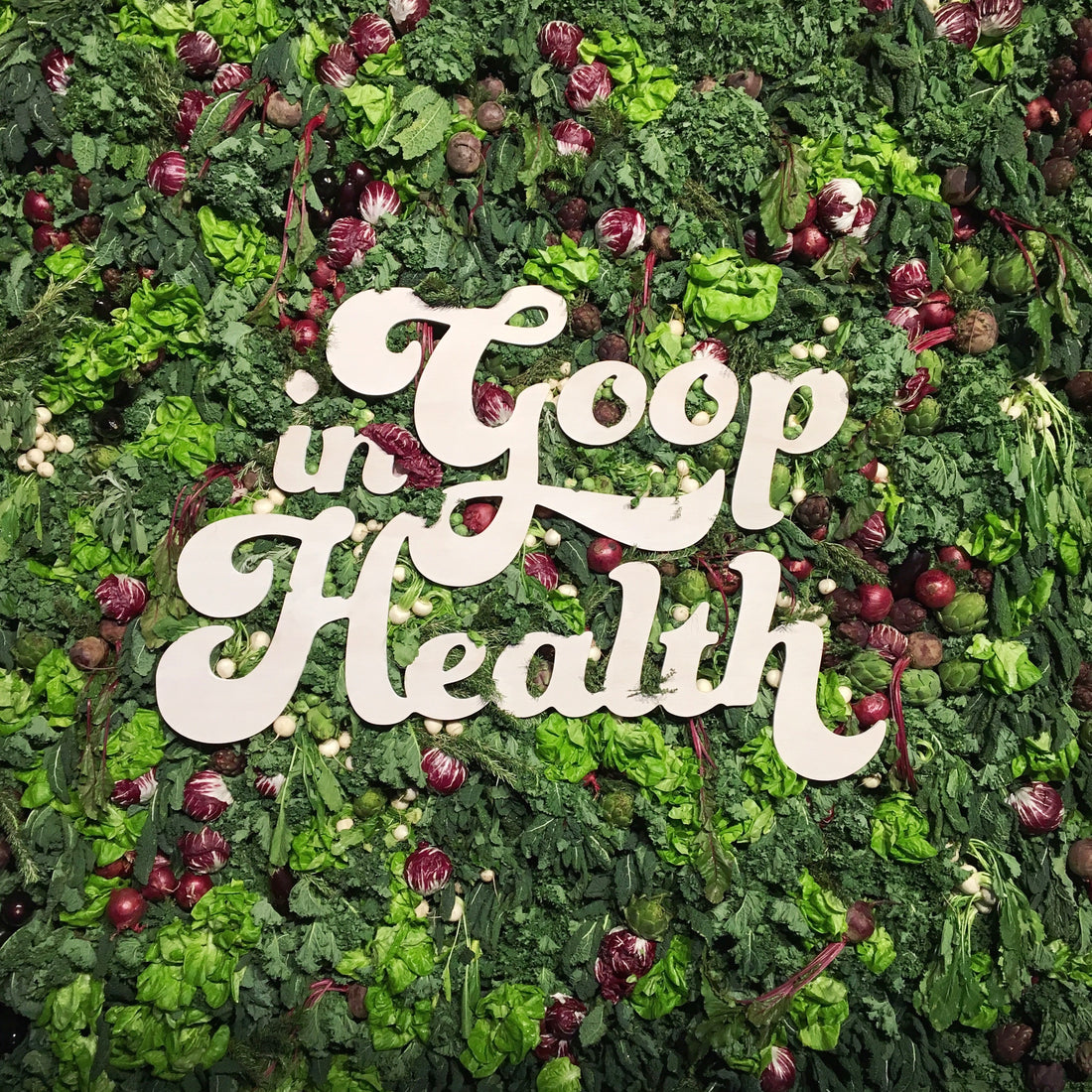 côte x goop: "in health" event BTS shots