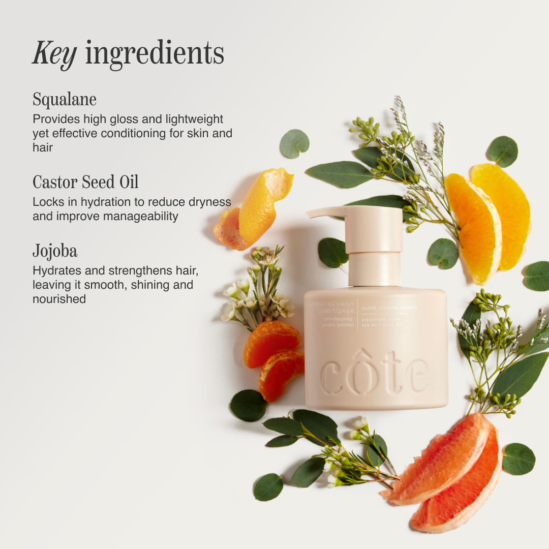 Daily Hair Essentials Set Non-Toxic Shampoo & Conditioner | Côte