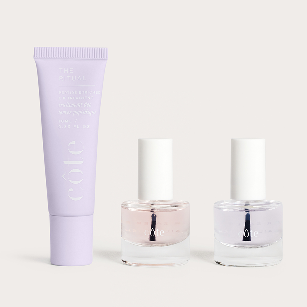 The Icons Trio, Lip & Nail Treatment Set