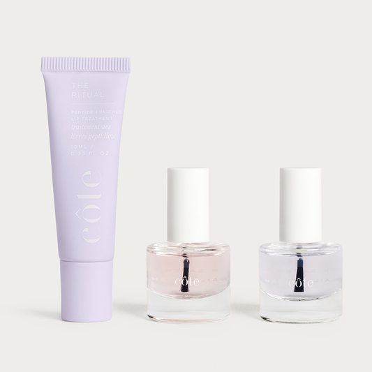 The Icons Trio, Lip & Nail Treatment Set