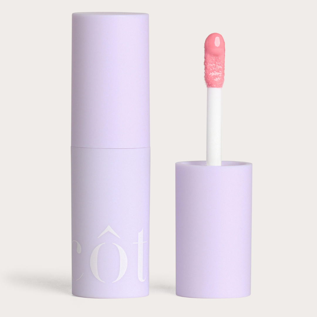 The Necessity Peptide Lip Shine in Lyla | Light Pink Non-Toxic Lip