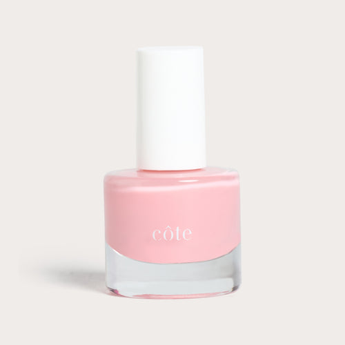 Côte Beauty Pink Clouds Sheer Petal Blush Non-Toxic Nail Polish bottle. 