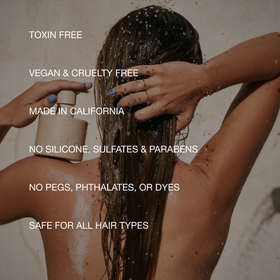 Nourishing Daily Shampoo Non-Toxic Sulfate-Free Hair Cleanser