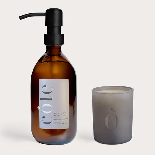 Le Maison Set, Limited Edition Hand Wash and Candle Gift Set